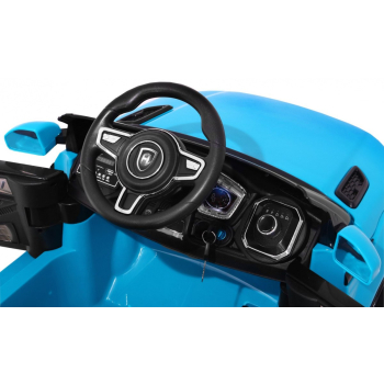 Autko Rapid Racer elektryczne dla dzieci - Niebieski SUV + Pilot